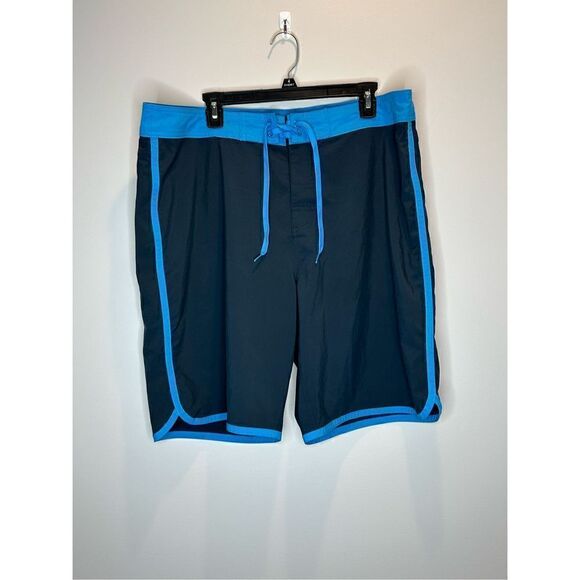 prAna Mens Navy Board Shorts Swim Trunks Size 38 - Picture 1 of 7